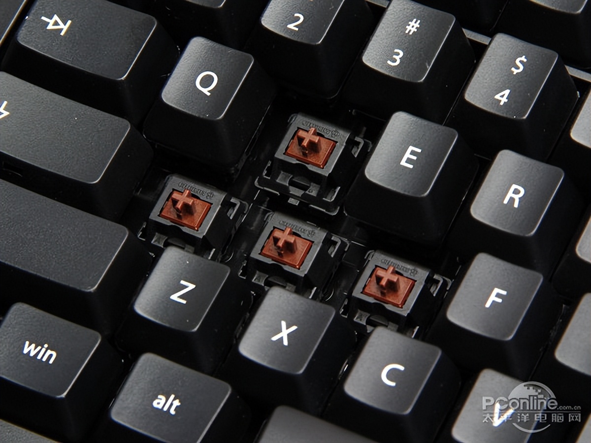 键盘推荐100-200学生党87键红轴,性价比最高的cherry轴机械键盘