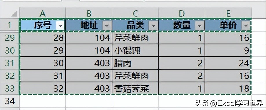 excel隐藏同类列,Excel隐藏部分能否筛选出来