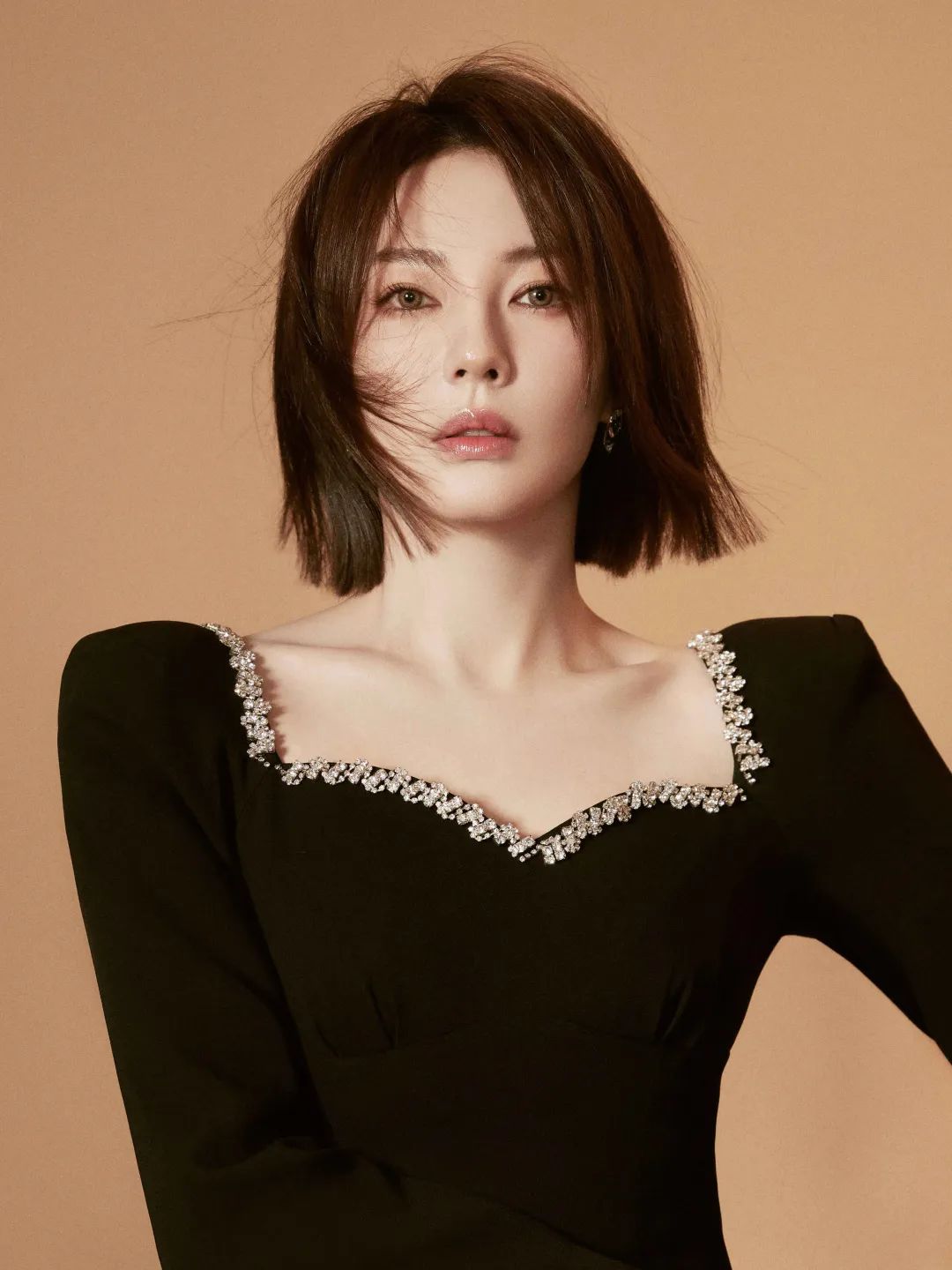 宋慧乔短发怎么打理好看又简单,宋慧乔同款短发适合方脸型