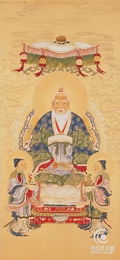 道教神谱天神篇,神谱中的三位天神分别是