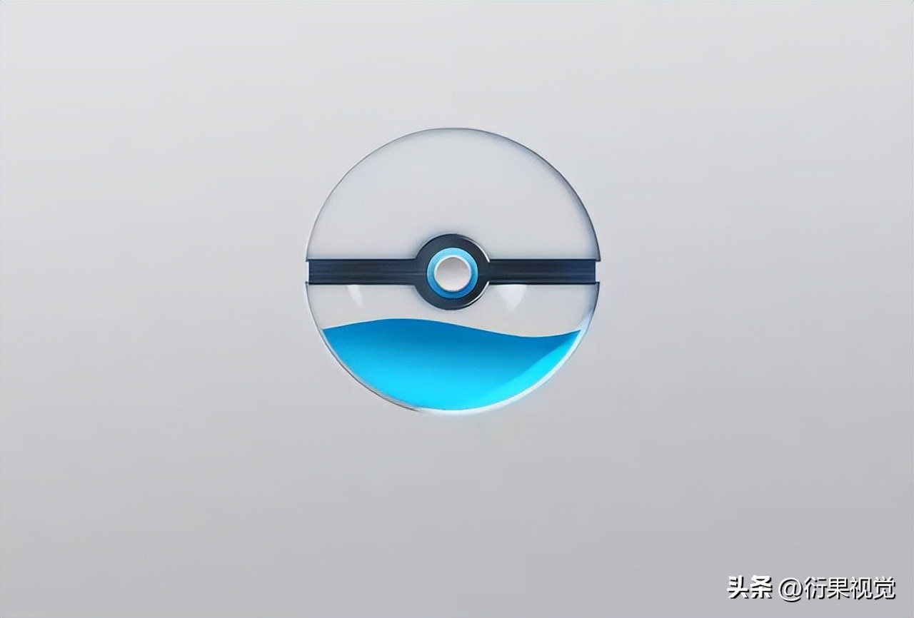 ps制作透明精灵球水晶球,ps玻璃球制作方法