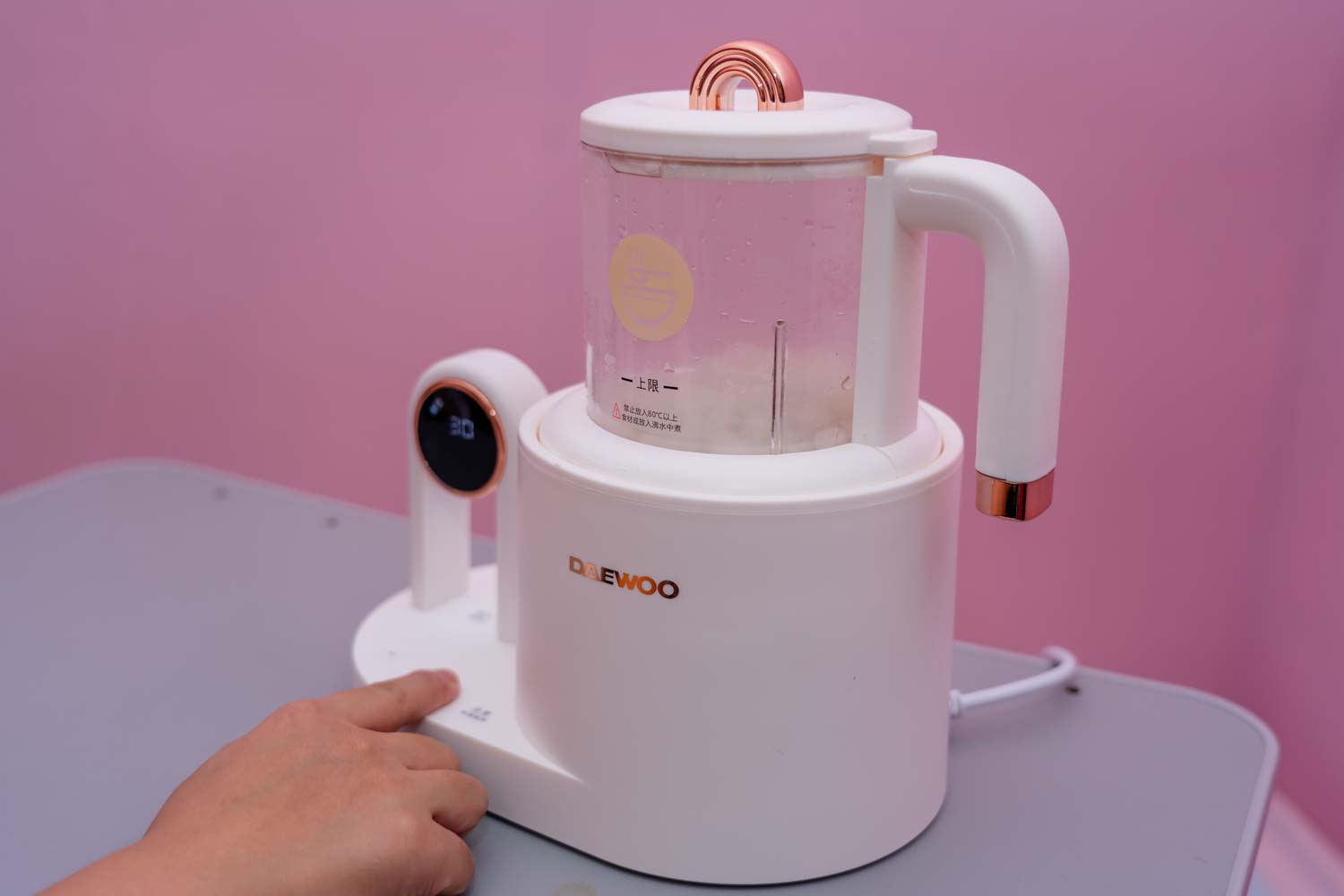 大宇家用热水壶,大宇二合一恒温壶