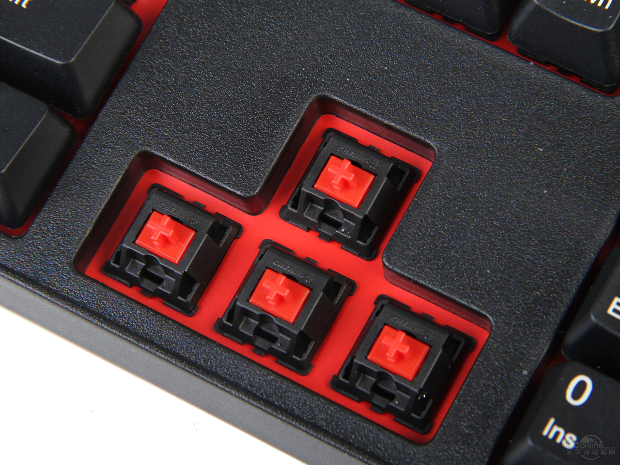 机械键盘ttc轴和樱桃轴有什么区别,机械键盘cherrymx8.0矮红轴