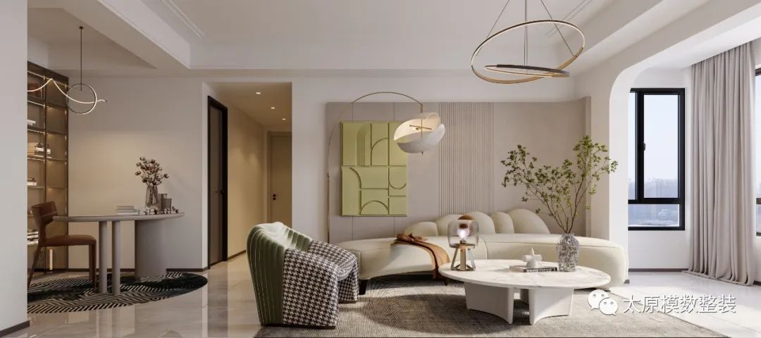 雪雀模数整装公司属于什么档次,现代轻奢装修风格暖色调温岭