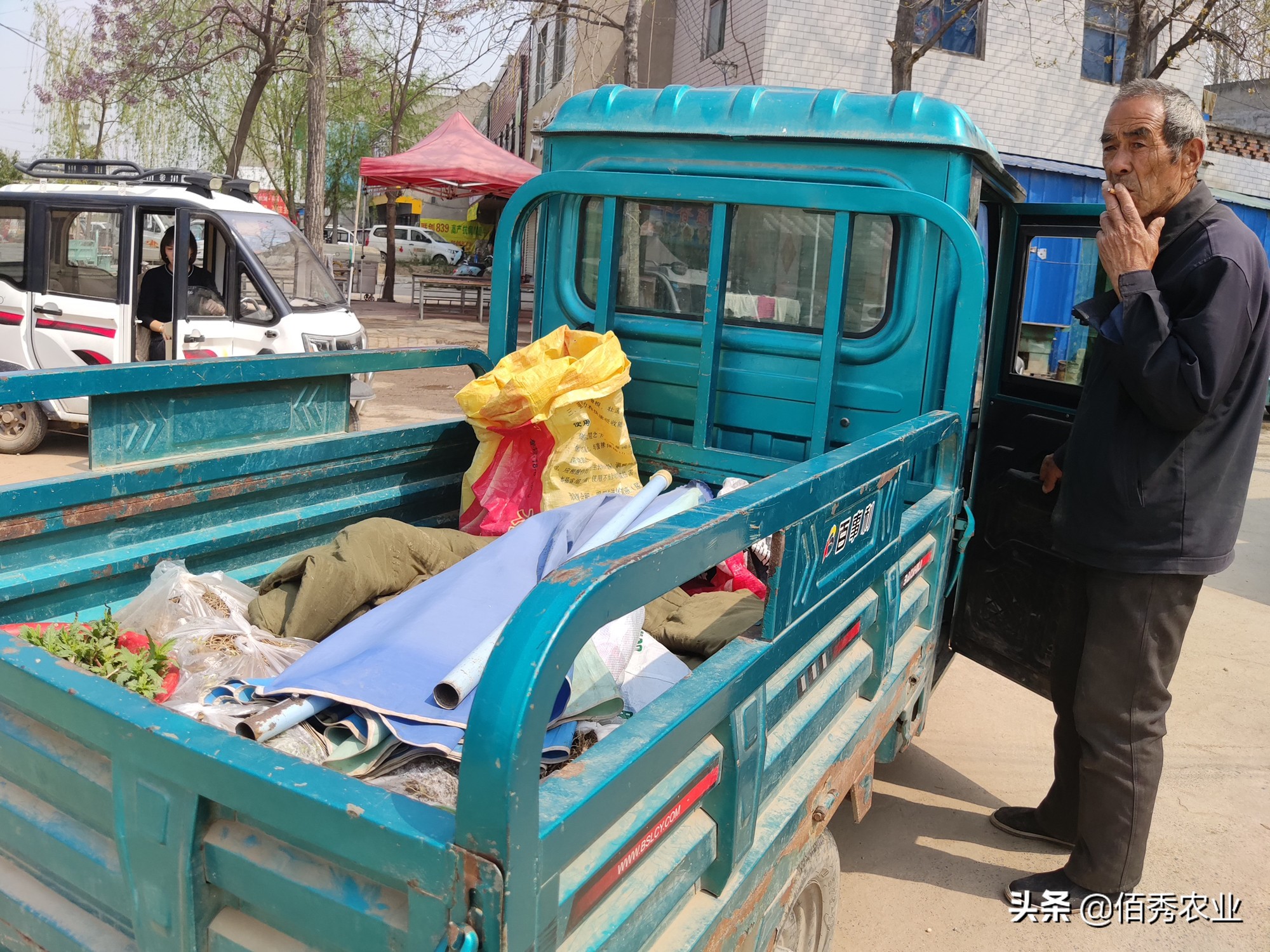 买虫草苗是不是骗人的,农村老人卖植物