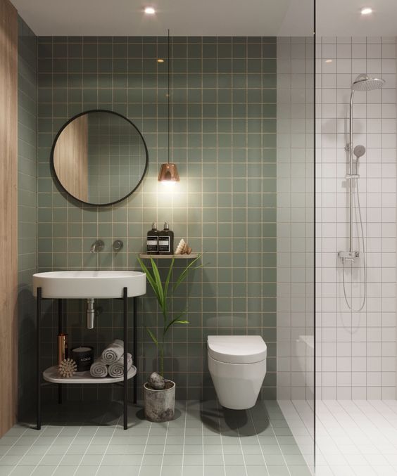 二十款高颜值卫生间布局设计分享,从细节教您设计自己卫生间