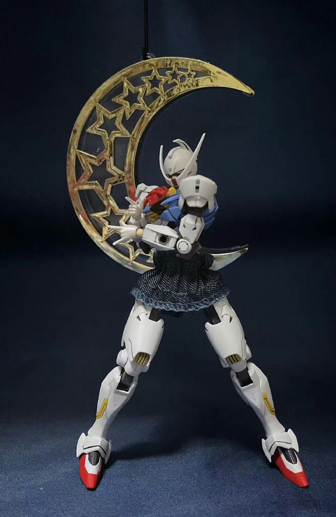 风灵高达模型改造,风灵高达修改型对比原机体