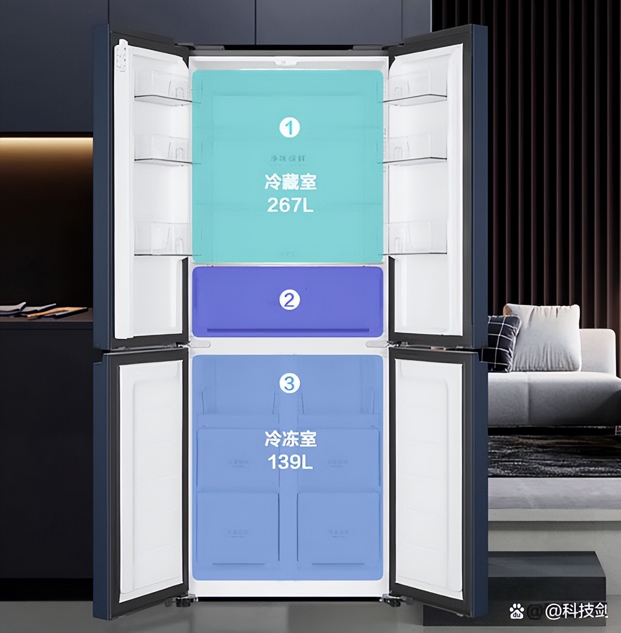 同样的价格选海尔还是容声冰箱,十字门冰箱海尔和容声怎么选