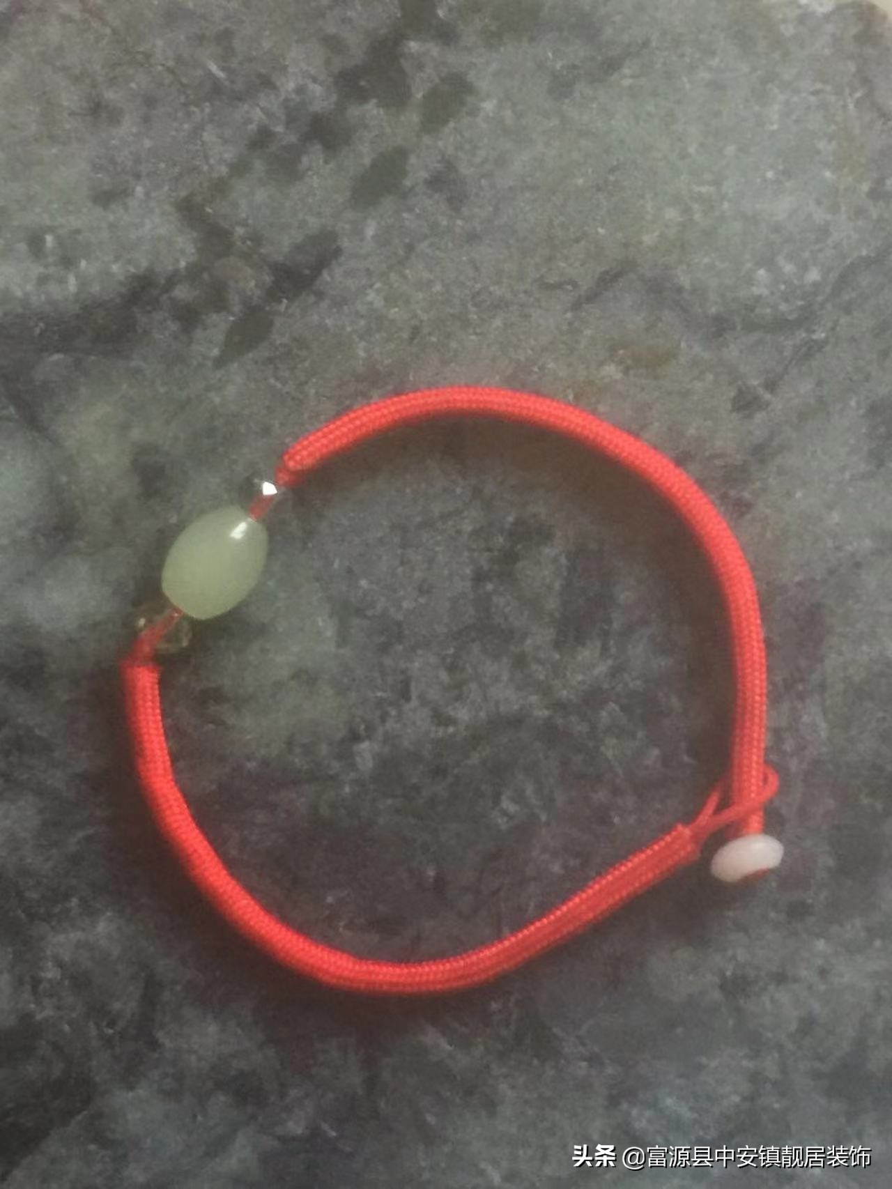 中国结手链颜色搭配,中国结手链结尾扣