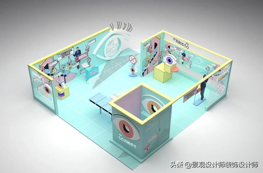 展示设计案例快闪店,快闪店改造效果图