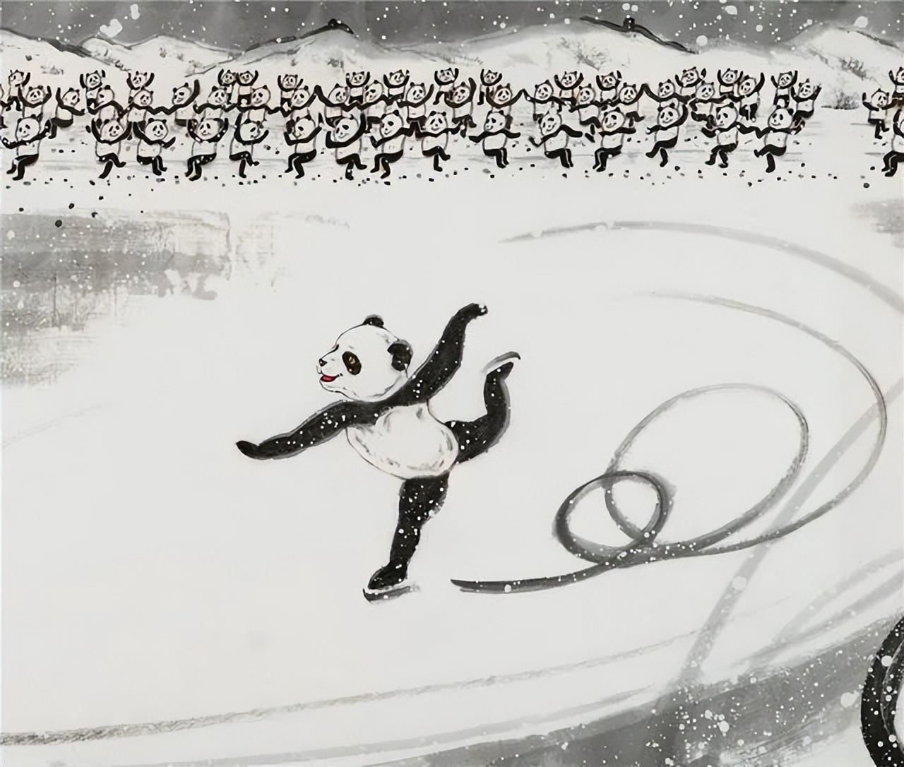 国画的神韵，西画的写实