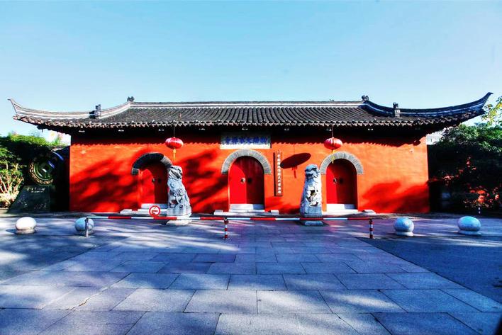 高旻寺与国清寺,千年古刹高旻寺风景秀丽