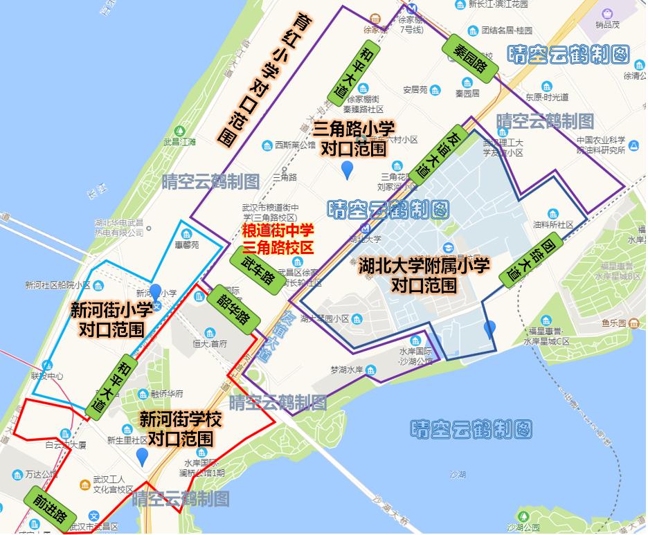 武汉徐家棚和积玉桥,武昌区徐东对口小学排名一览表