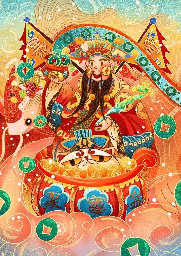 正月初五迎财神接财神纳五福,初五迎财神大家对财神了解多少