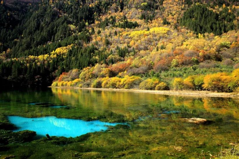 人间仙境九寨沟图片,人间仙境九寨风景图片