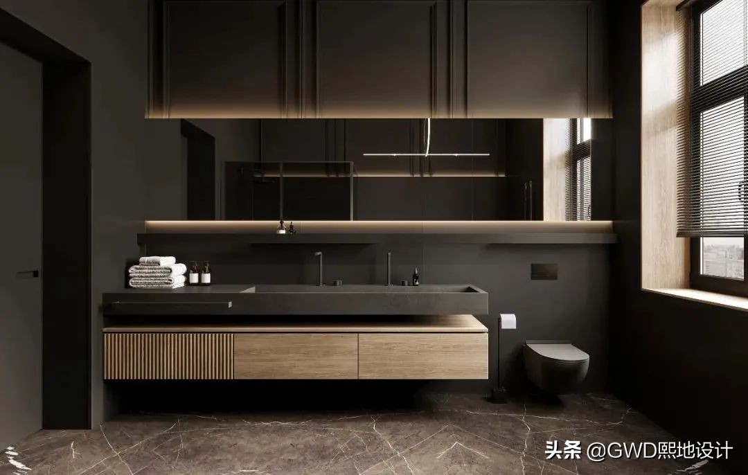 最美卫生间装修效果图,2021最火卫生间设计效果图