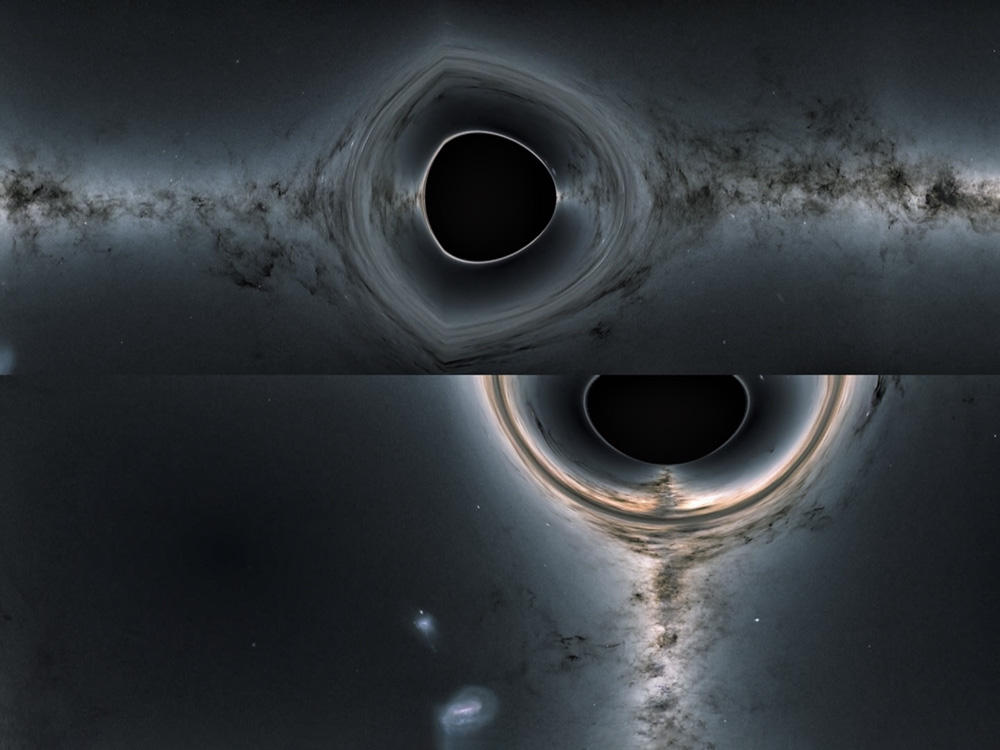 黑洞照片为什么是5500万年前的,黑洞的真实画面是什么样子的