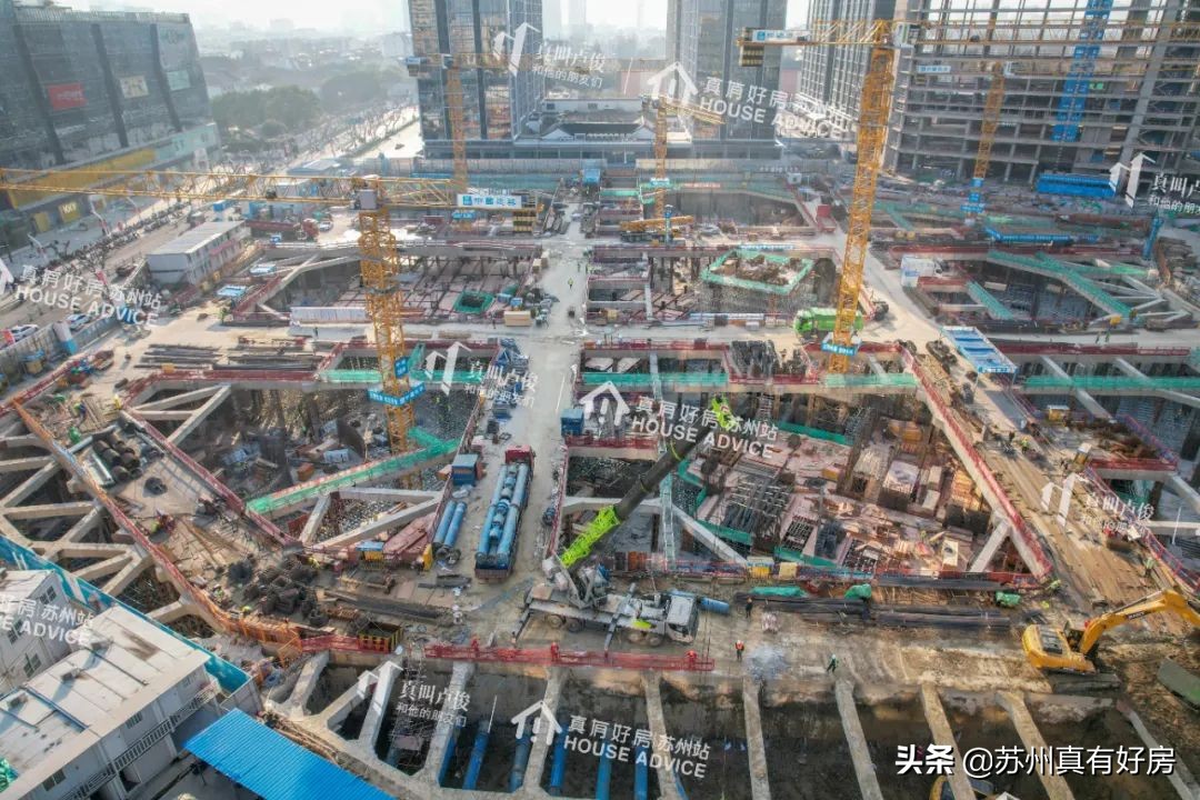 苏州华贸中心最新进展,苏州华贸中心商业街区