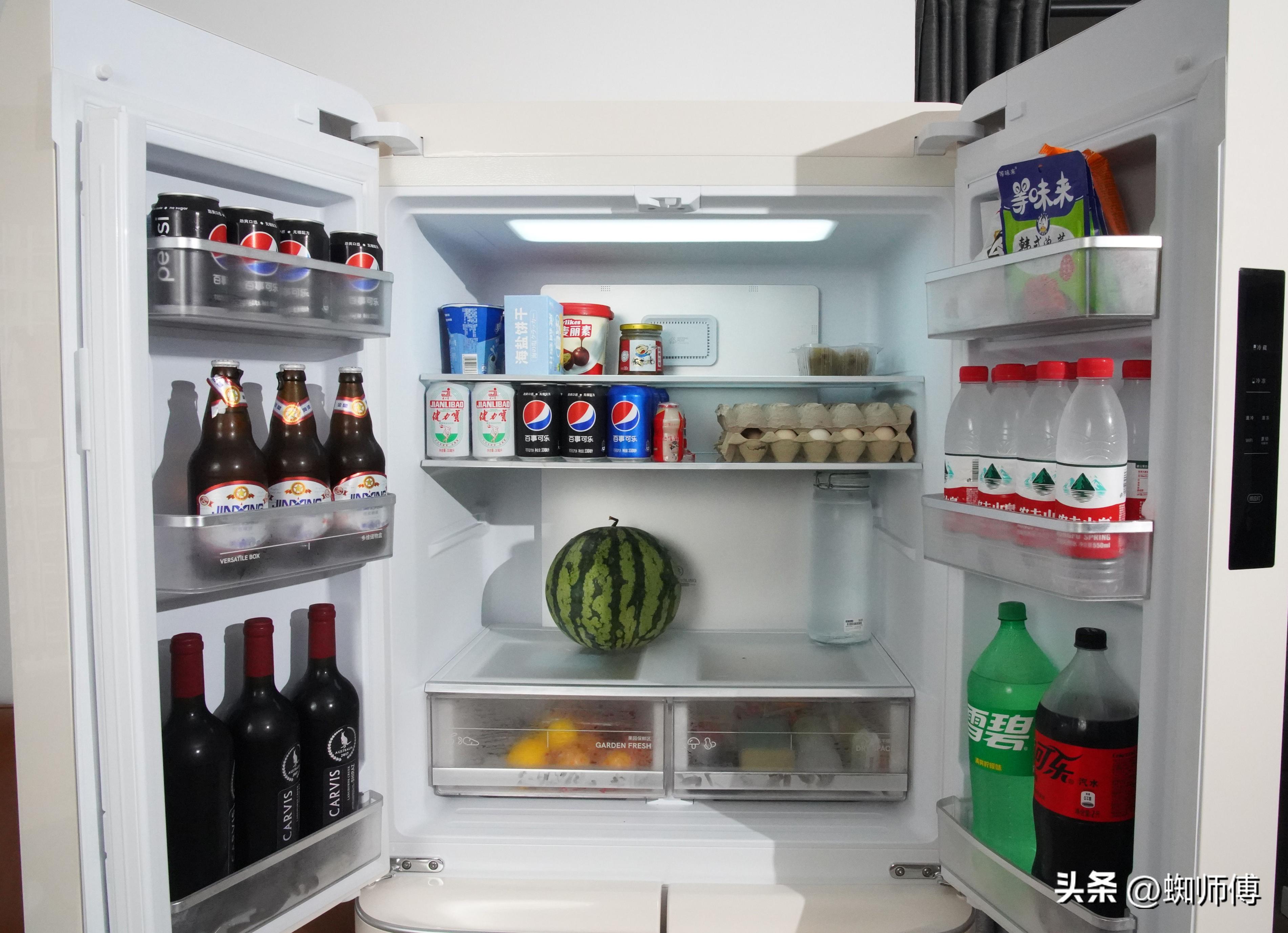 十字门法式多门冰箱,小吉双开门复古法式冰箱