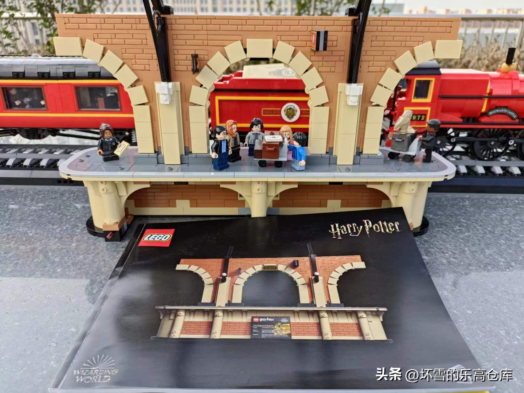 边看哈利波特，边拼乐高：爆肝试玩76405霍格沃茨特快