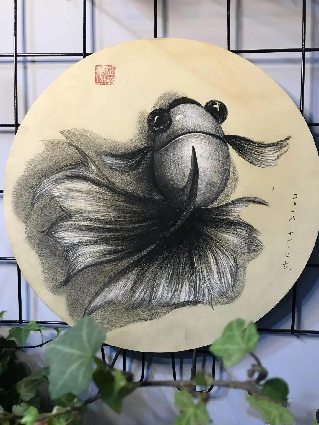 有趣的素描设计作品,有意思的素描100幅