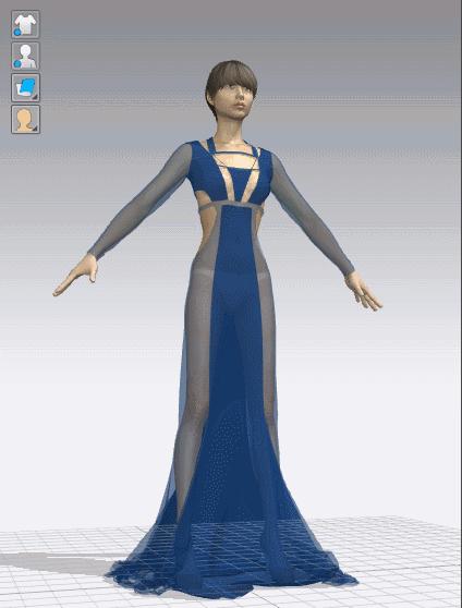 3d服装设计与智能制版,2d转3d建模时有多段线