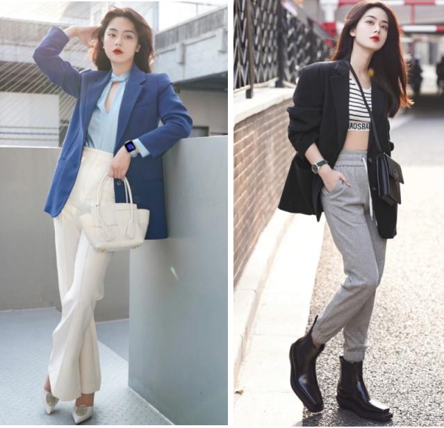 2022春季最流行的西装穿搭,多款小西装穿搭总有一款适合你的