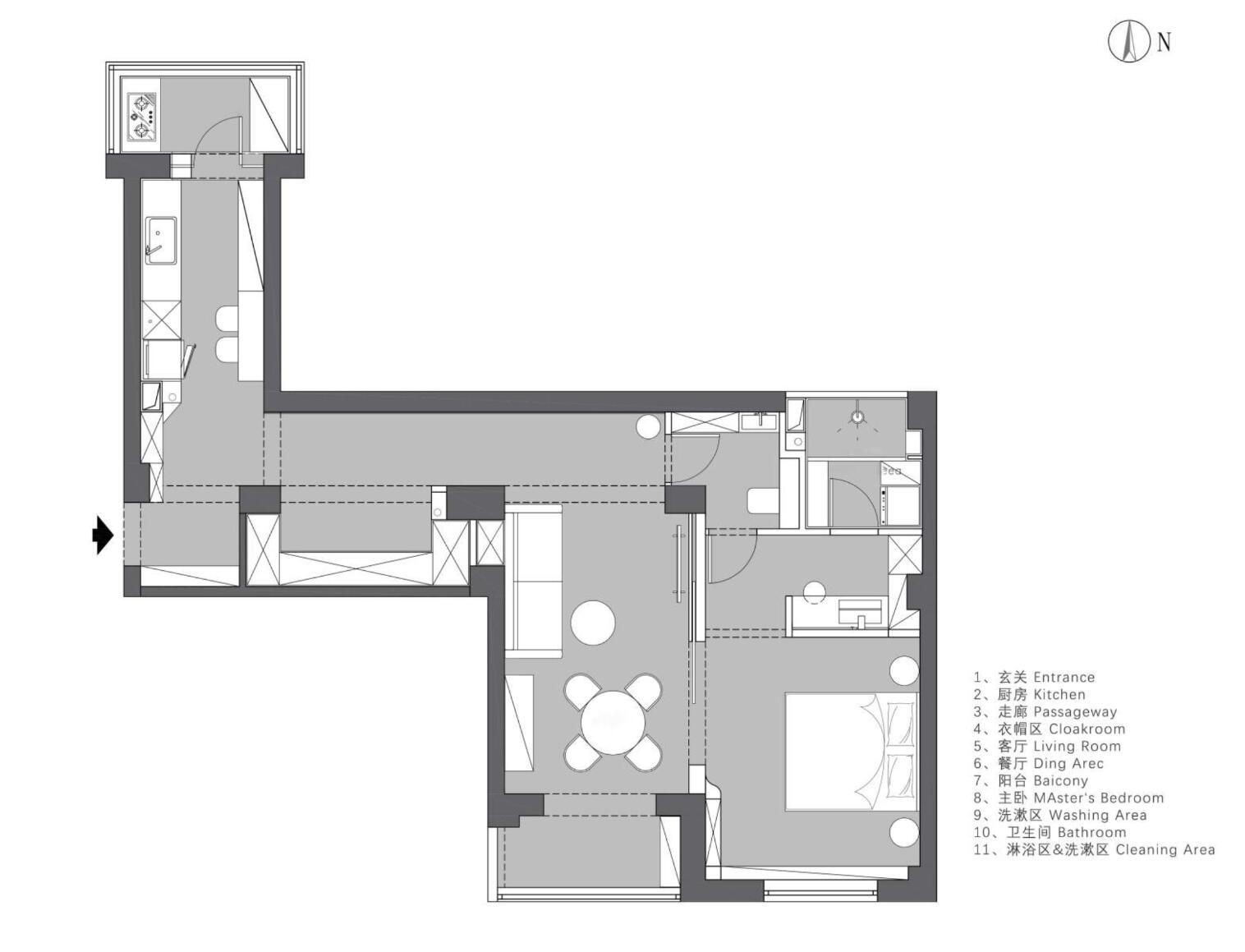 她买下别人不要的“跑道户型”,二次改造后,前屋主都羡慕坏了