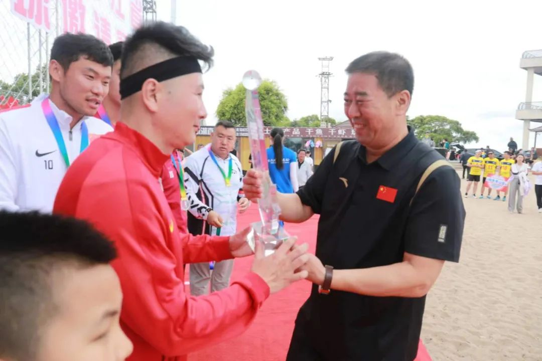 鸡西首届兴凯湖杯,兴凯湖沙滩足球比赛