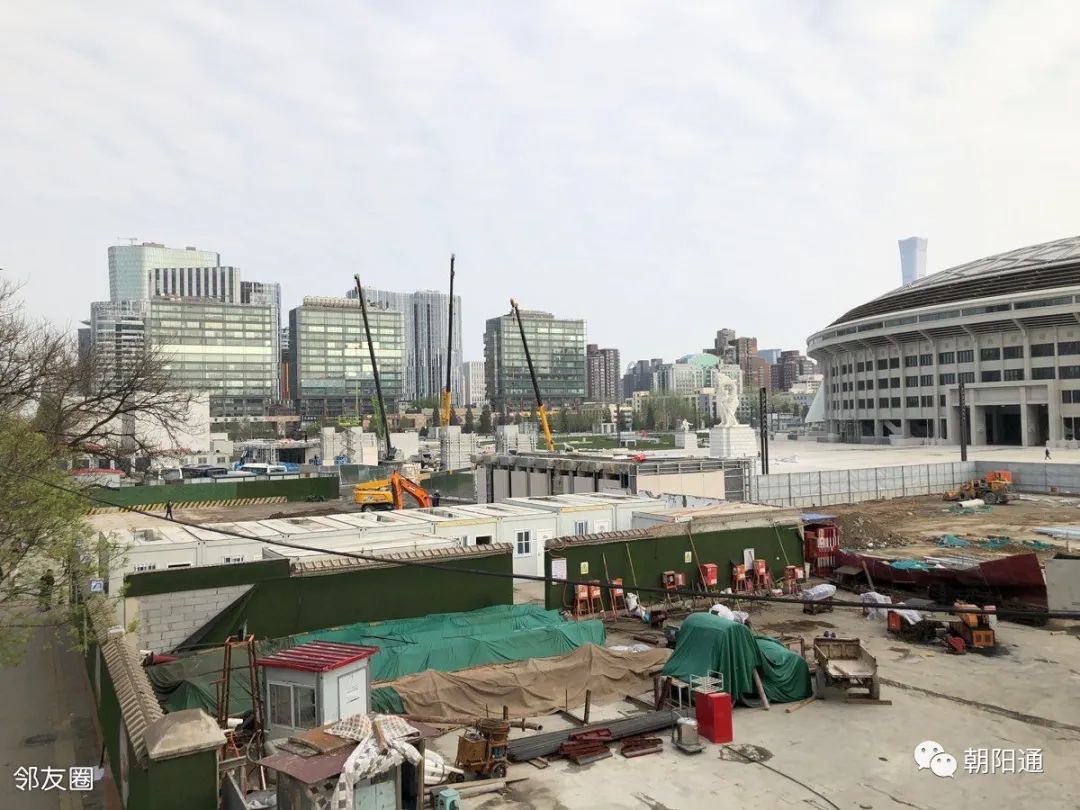 北京工体进展,工体实拍
