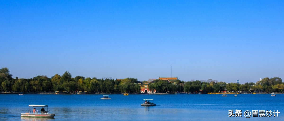 太原市晋阳湖公园划船票多少钱,太原晋阳湖公园游船