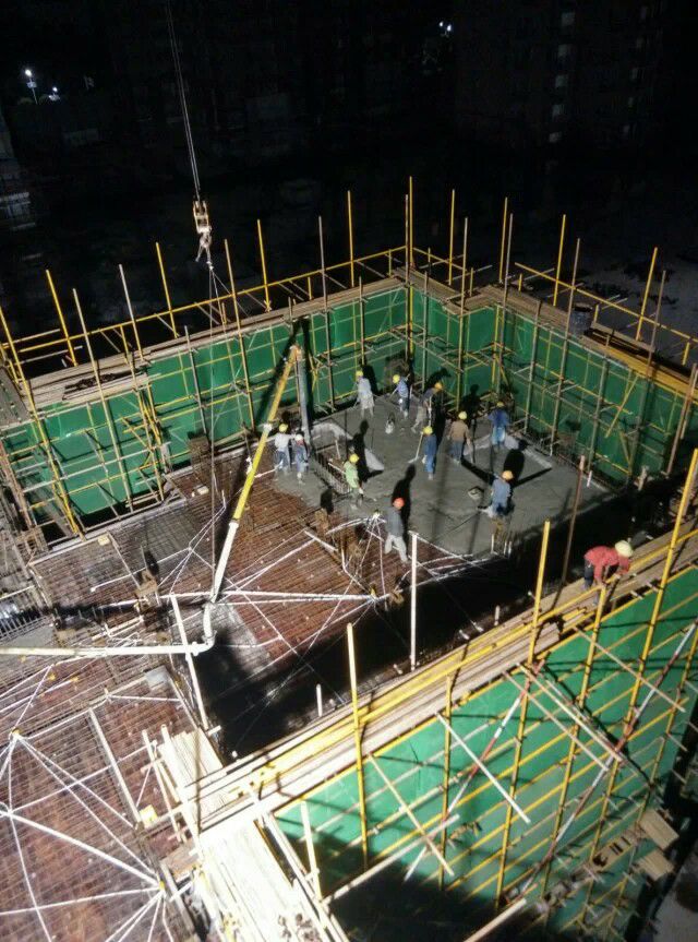 在塔吊工作日常,在塔吊上工作的日常