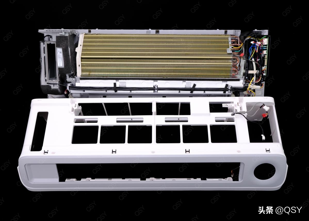 米家新风空调尊享版滤网拆解,米家新风立式空调拆机