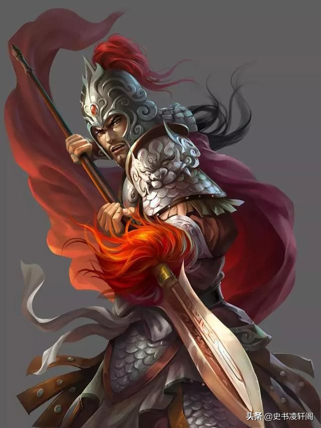 三国猛将按照*力武**分为5档，赵云、关羽排在第二档，第1档有三人