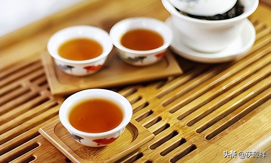 茯茶的滋味,茯茶的茶底