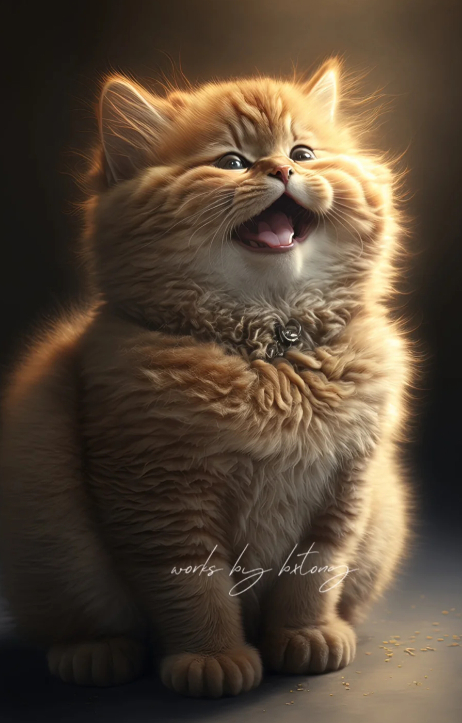 治愈橘猫壁纸图片,胖猫壁纸