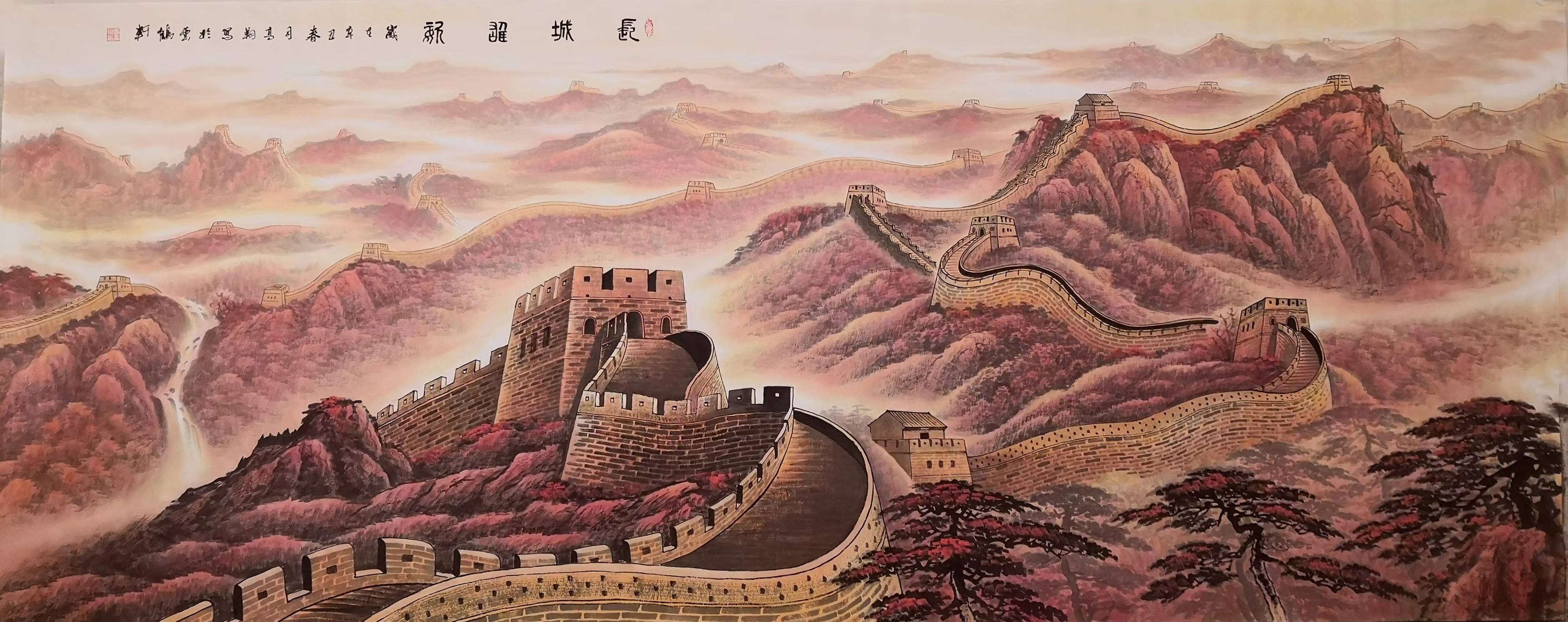 冯高翔人物画,冯高翔书画家