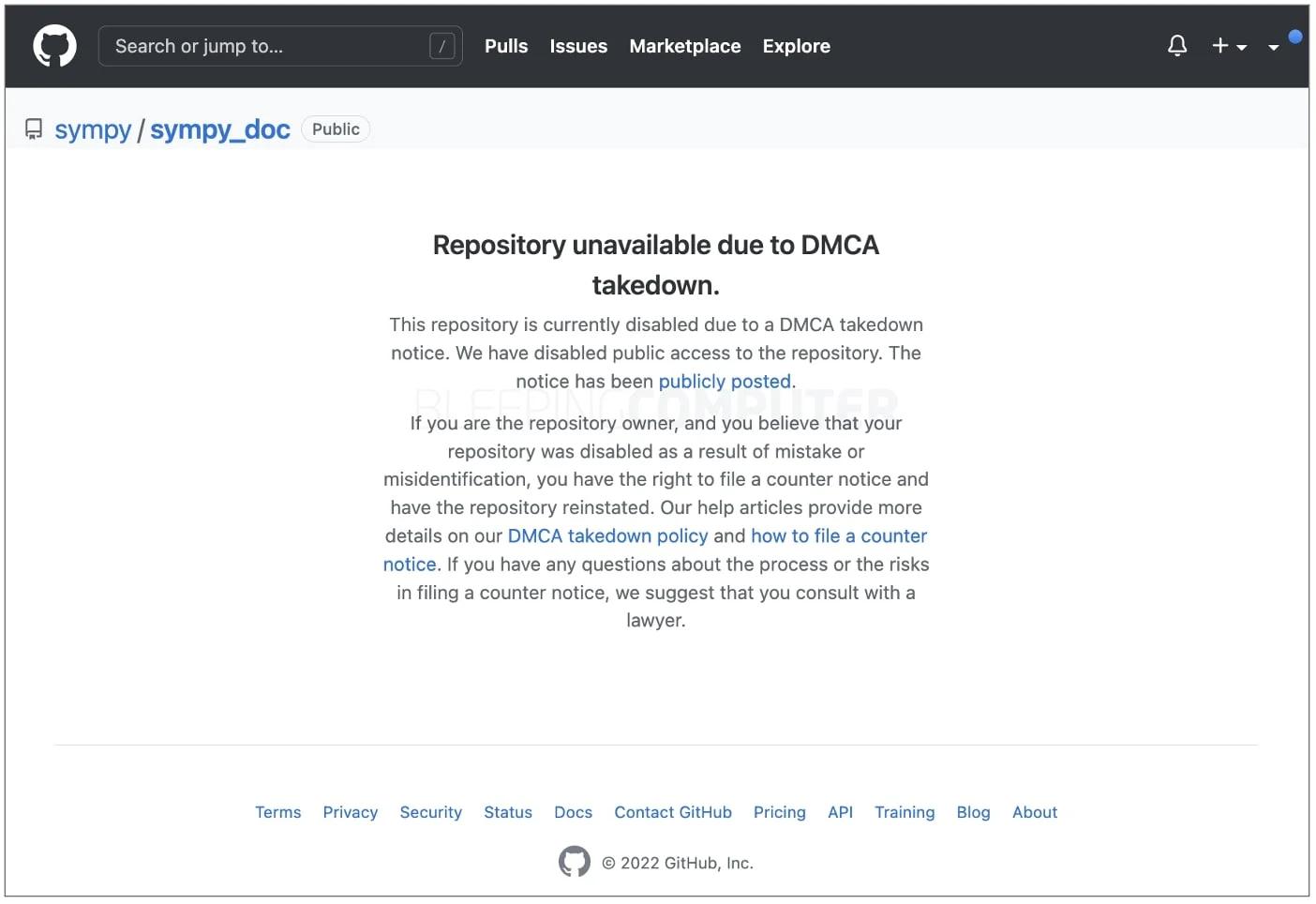 因错误的侵权投诉，GitHub删除了流行的Python仓库
