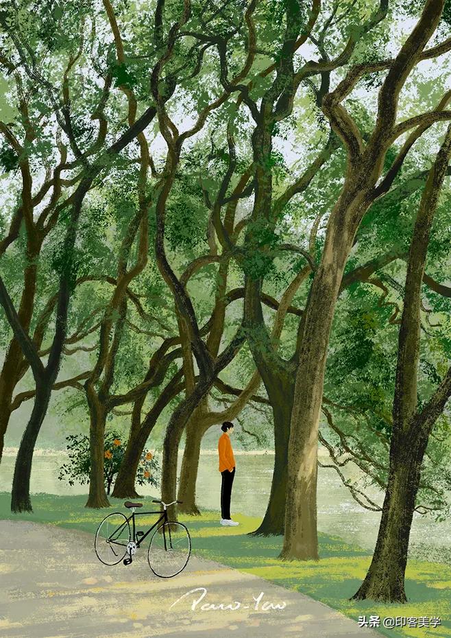 小众插画头像,分享给大家一组我的原创插画头像