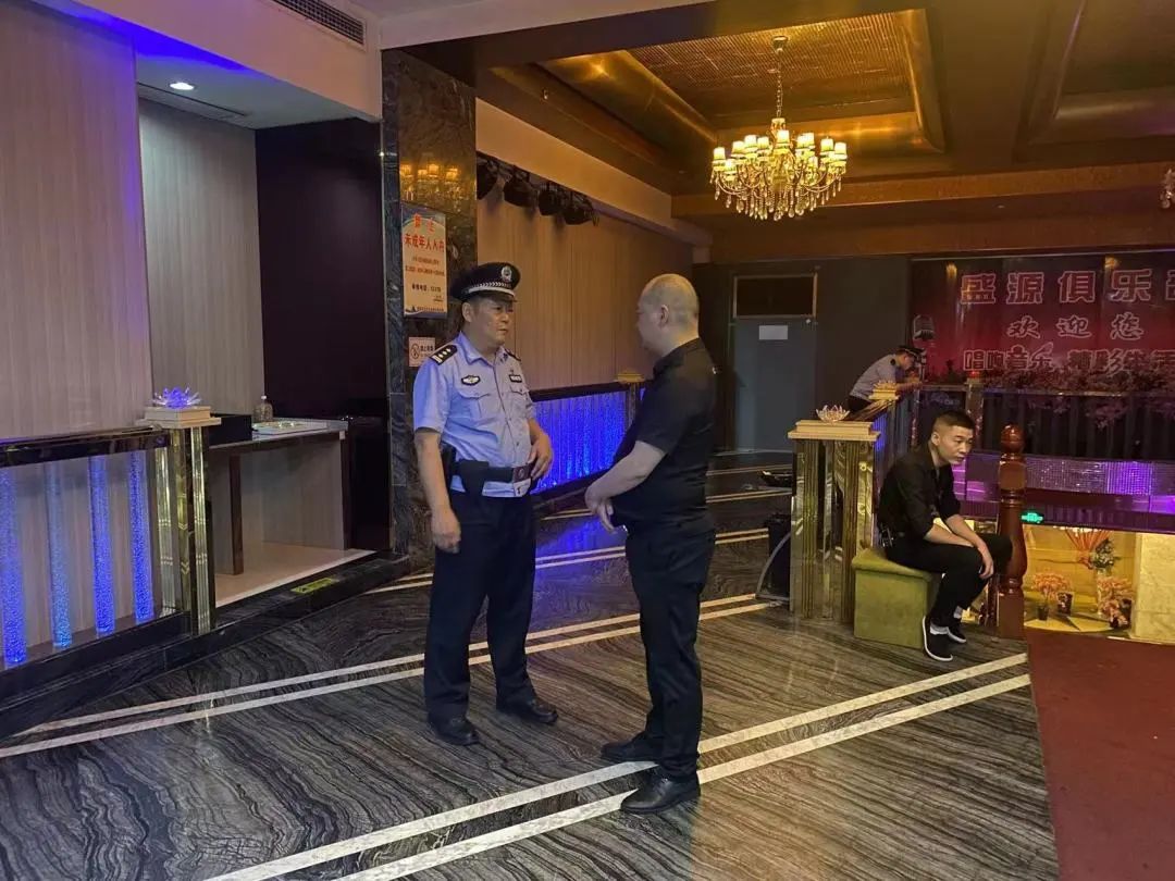 巡场派出所开展治安大清查行动,派出所开展行业场所清查大整治