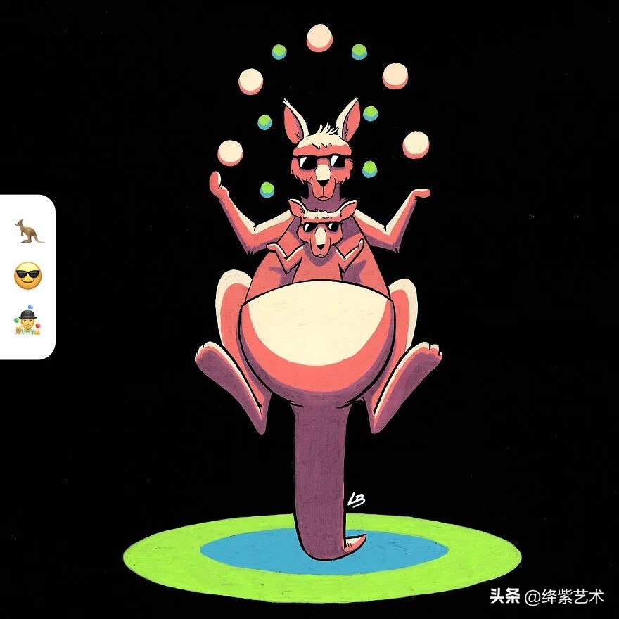 这组“符号”插画火了，你尽管出题，画不出来算我输