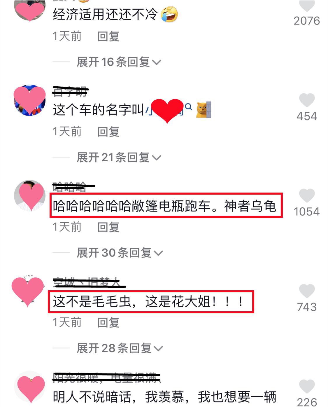 大妈街头开“三轮敞篷车”，造型酷似西瓜虫，网友：车篷自动开合