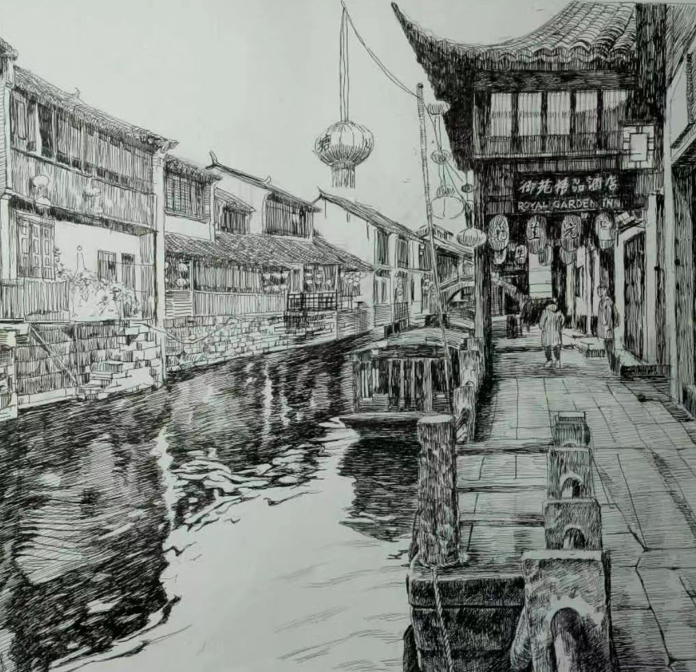 中美艺术作品展,中美书画艺术交流展