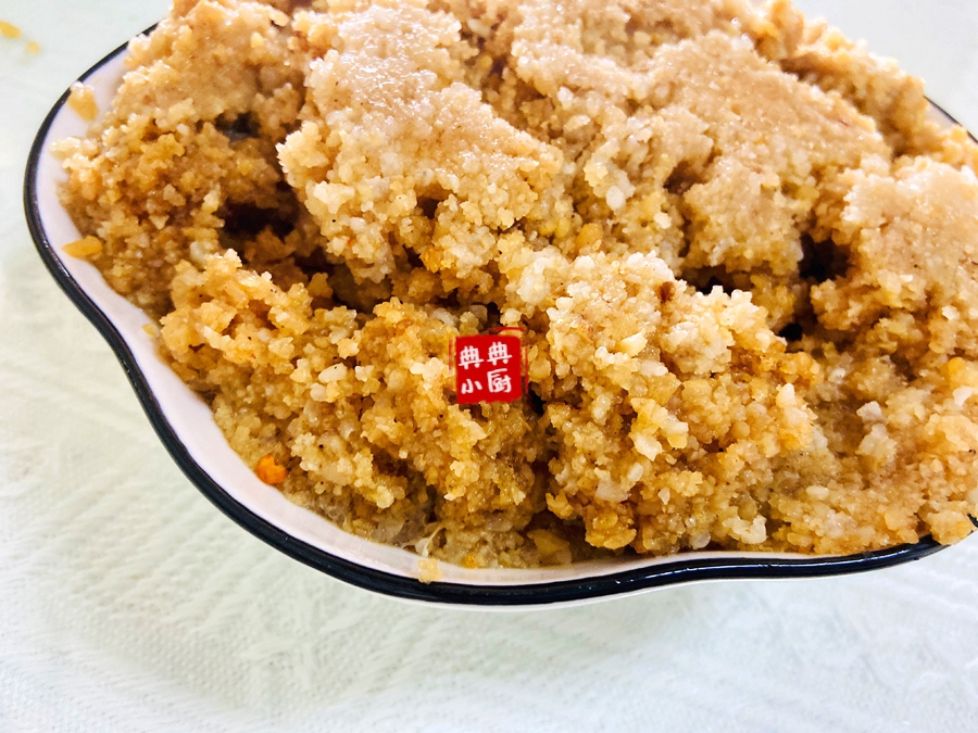 如何调制家常米粉肉,米粉肉软糯好吃