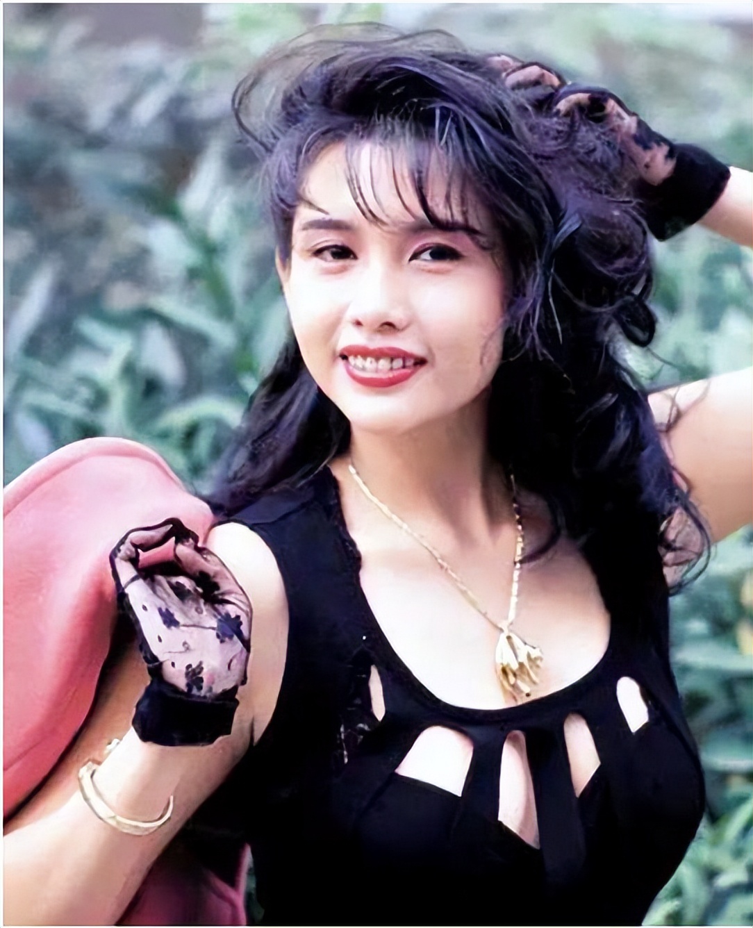 香港女演员邱淑贞的美,颜值巅峰邱淑贞