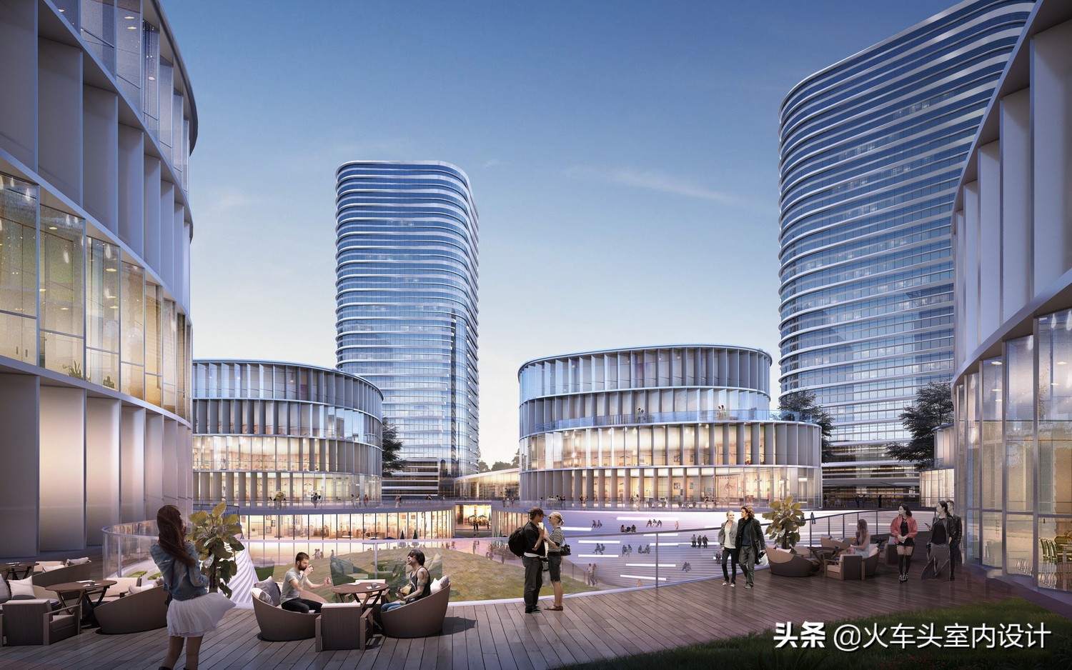 一万平方米写字楼外立面改造价格,玻璃幕墙外立面10层写字楼效果图