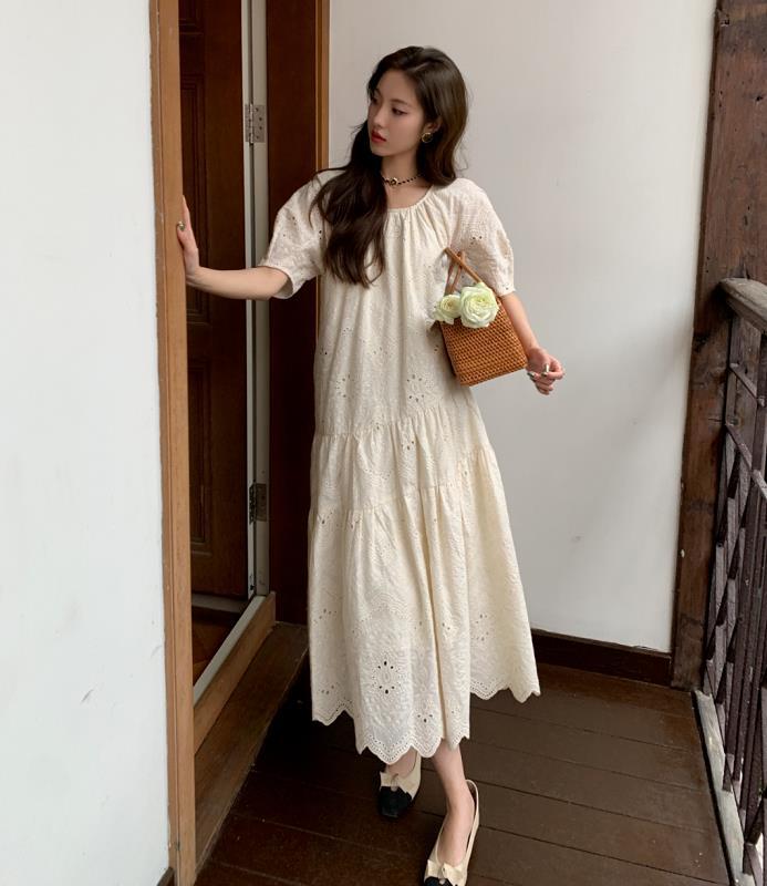 夏天宽松的连衣裙遮肉显瘦不挑人,夏季遮肉显瘦气质优雅减龄连衣裙