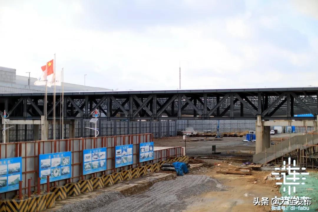 大连北站最近图片,大连北站以前是什么面貌