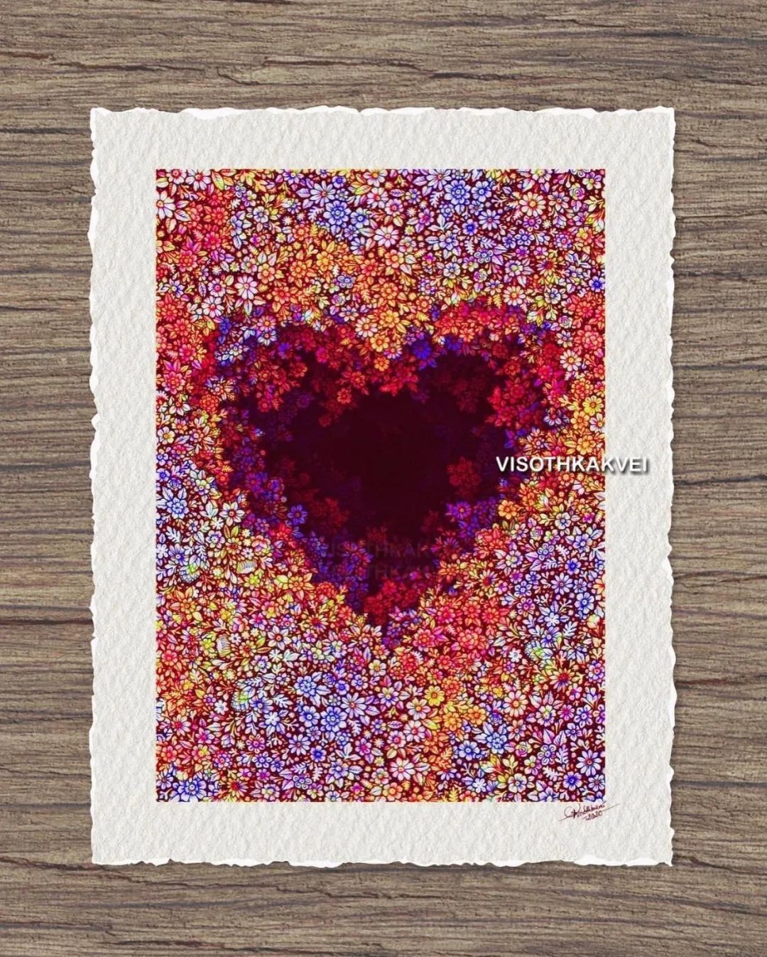 简单治愈强迫症画,让密集恐惧症非常难受的画