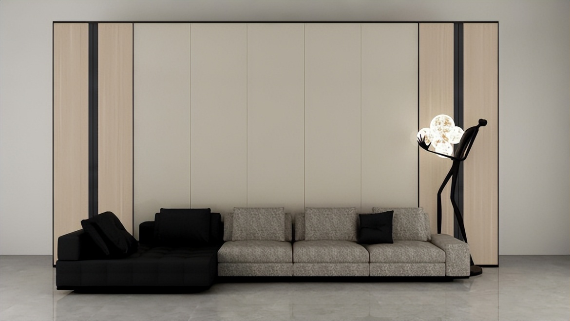 广州高端极简轻奢沙发背景墙,高端沙发背景墙现代轻奢